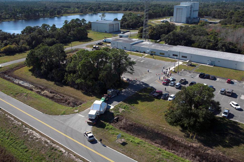 Orion Arrives at Multi-Operations Support Facility