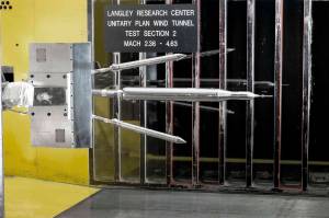 Space Launch System booster separation testing.
