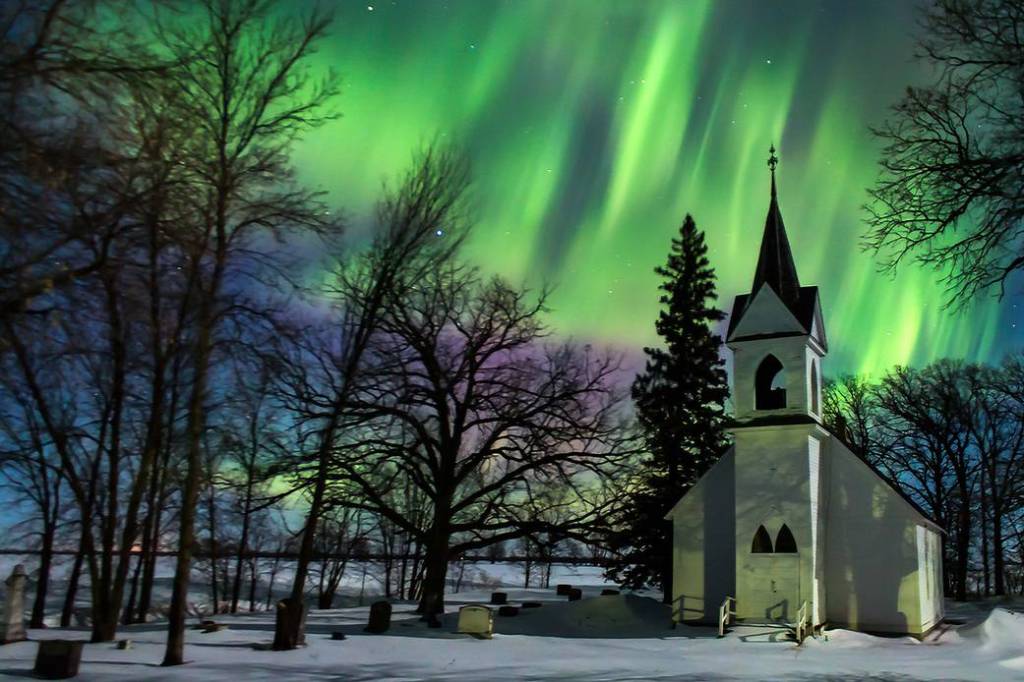 Aurora Seen in North Dakota on Feb. 19, 2014