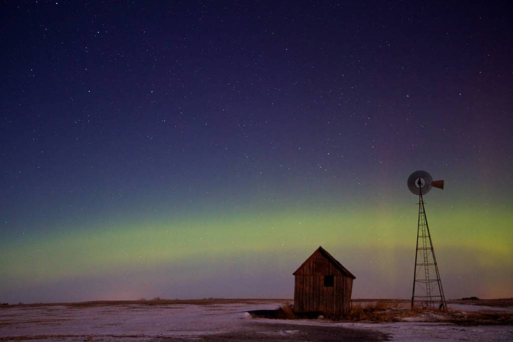 Aurora Seen in South Dakota on Feb. 18, 2014