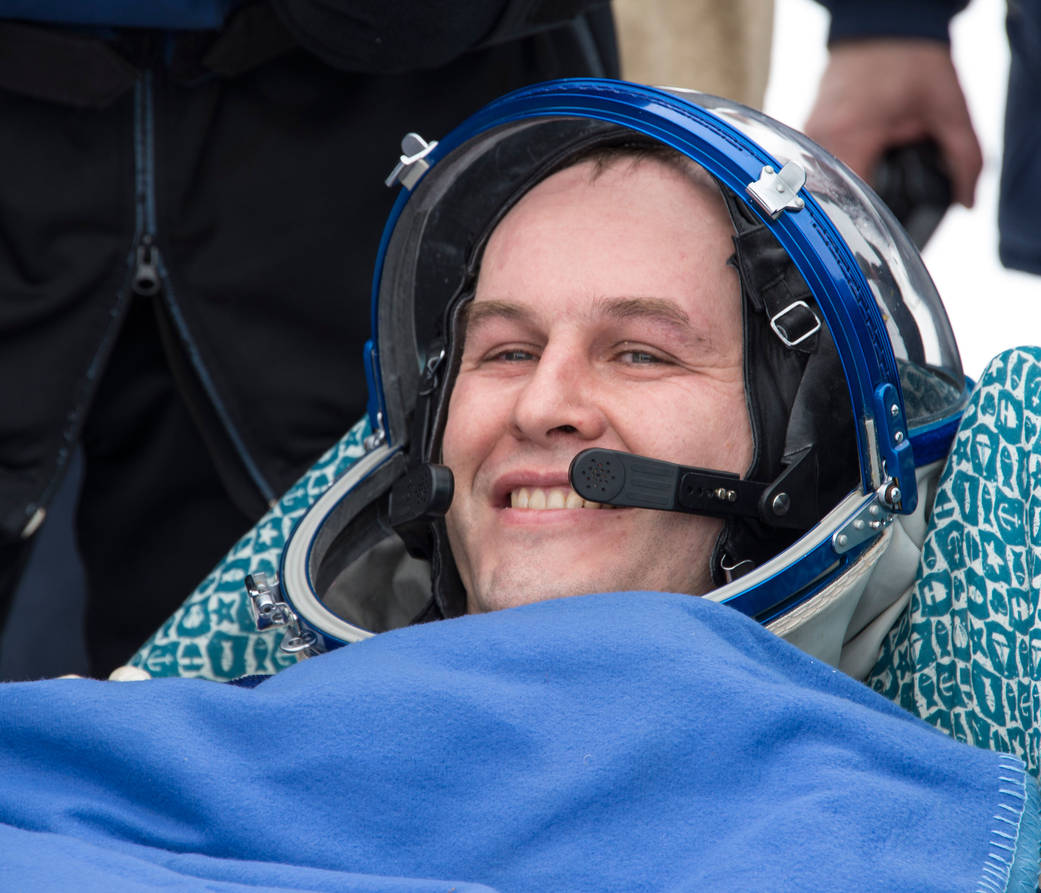 Sergey Ryazanskiy Rests in a Chair