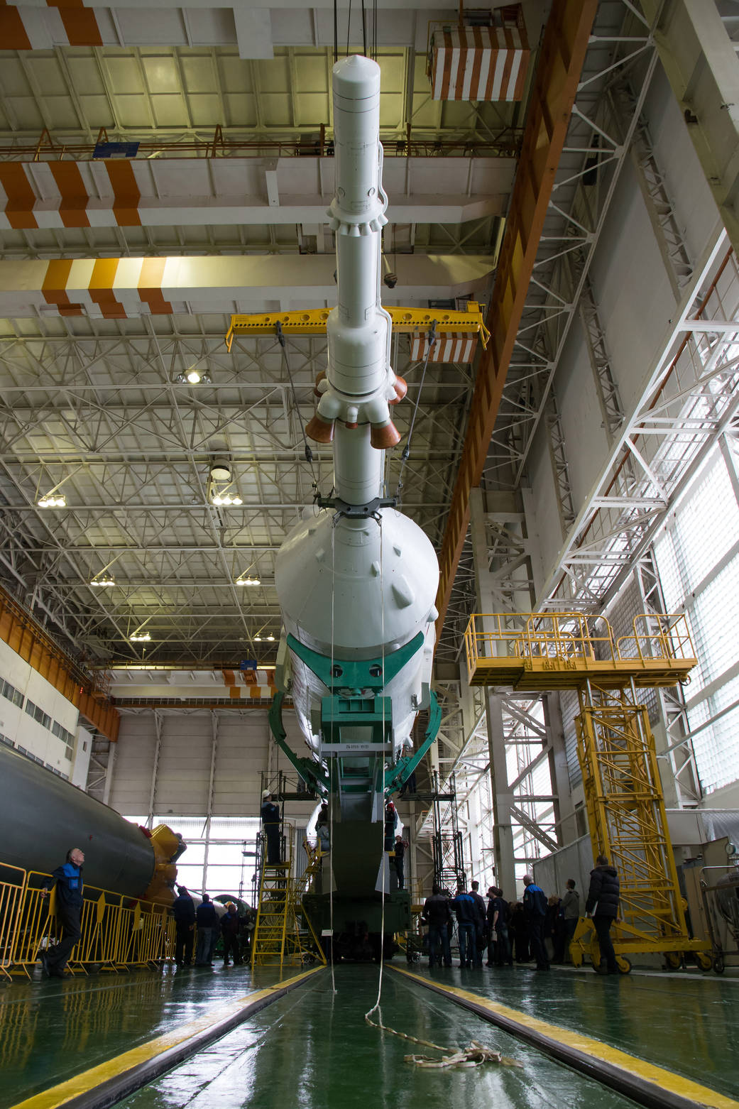 Soyuz Rocket and Soyuz TMA-12M Spacecraft 