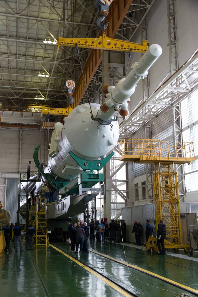Soyuz Rocket and Soyuz TMA-12M Spacecraft