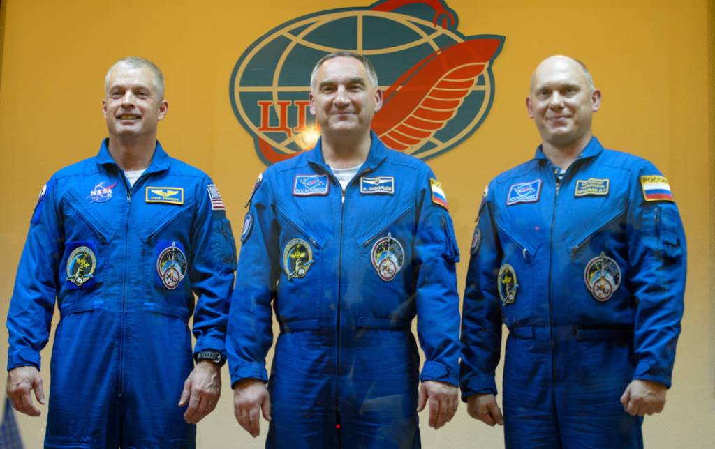 Pre-Flight Press Conference for New Station Crew Members