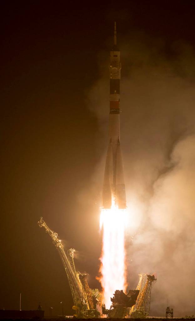 Expedition 40 Launches to the International Space Station