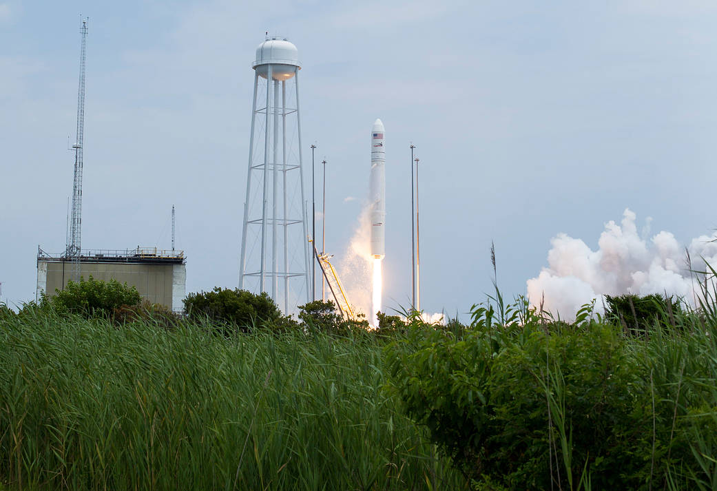 Orbital Sciences Antares Launches With Station Cargo