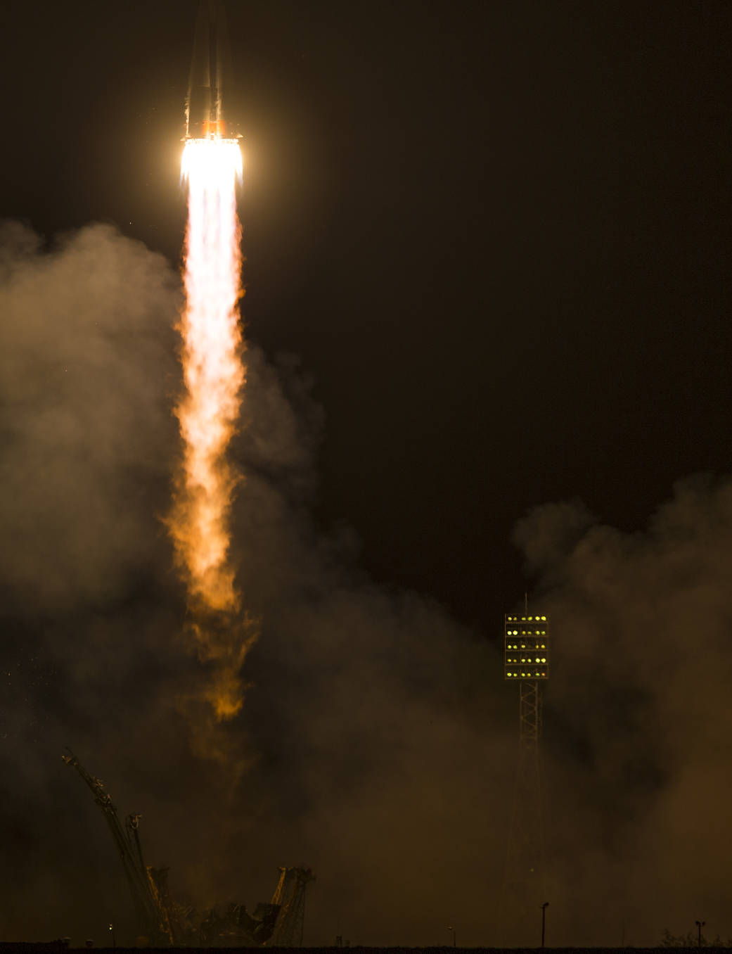 New Station Crew Launches from Baikonur