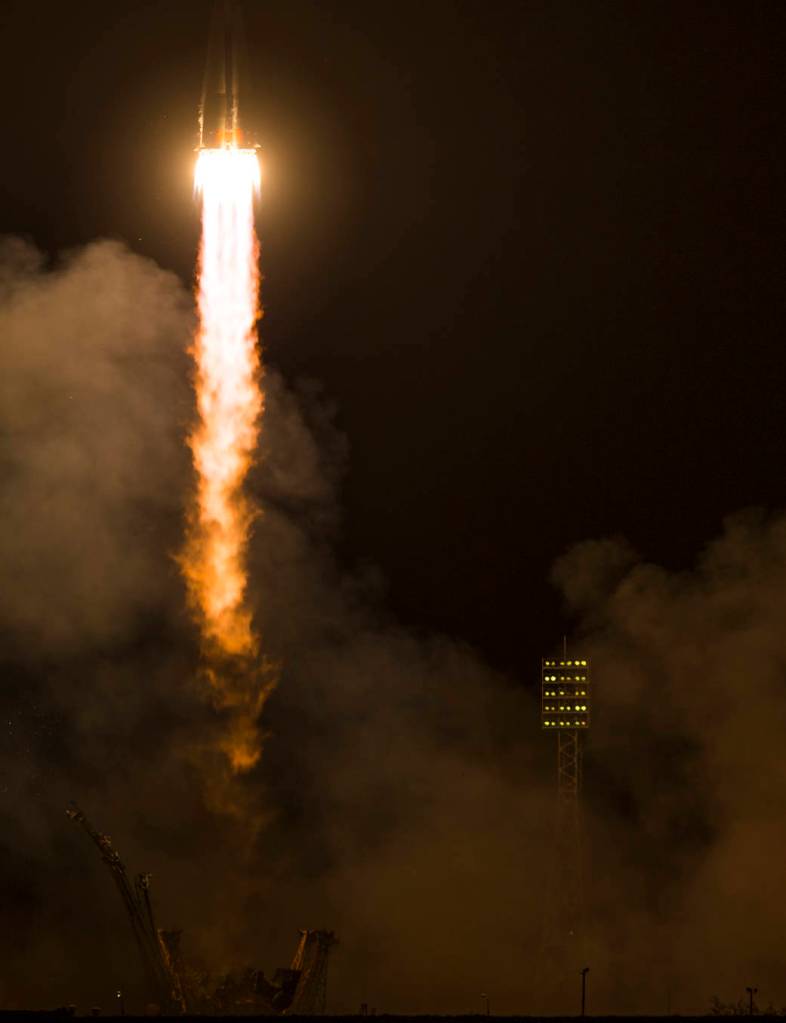 New Station Crew Launches from Baikonur
