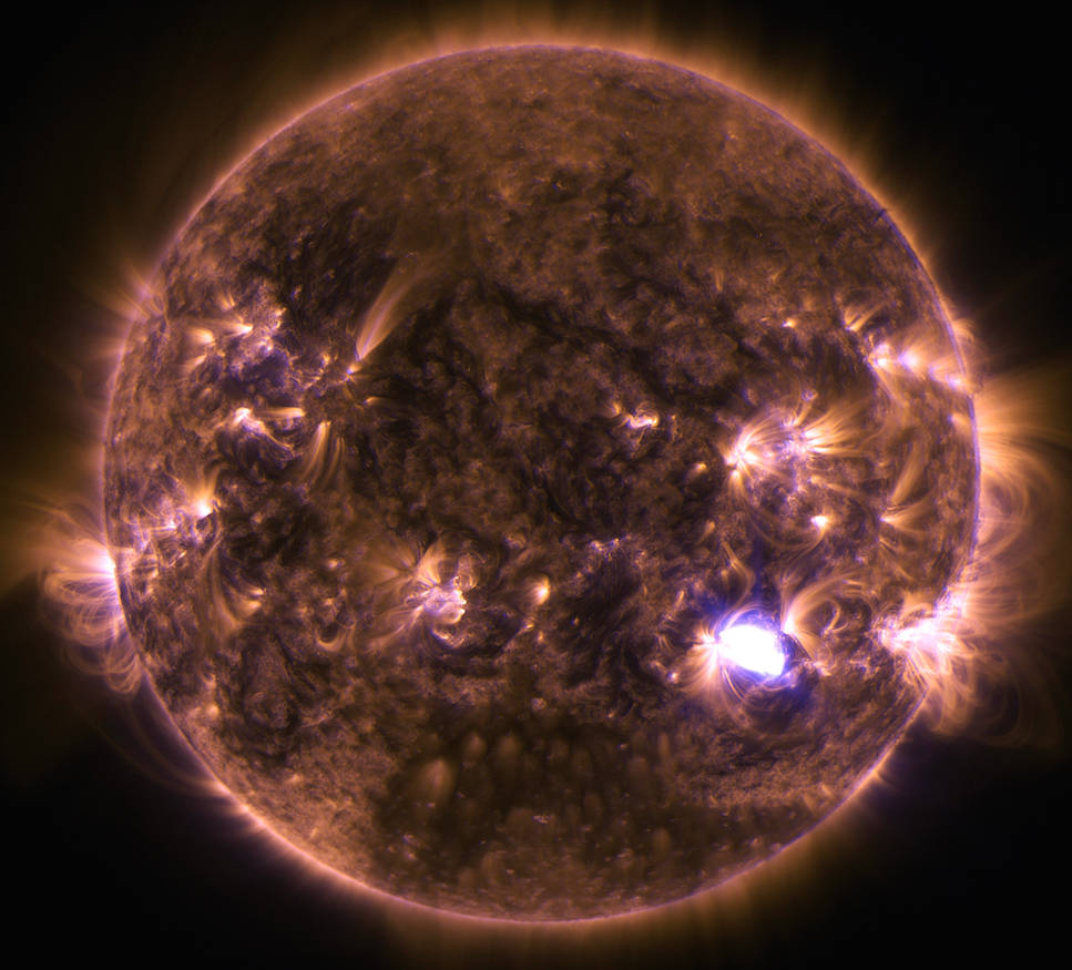 M6.1-Class Solar Flare on Dec. 4, 2014