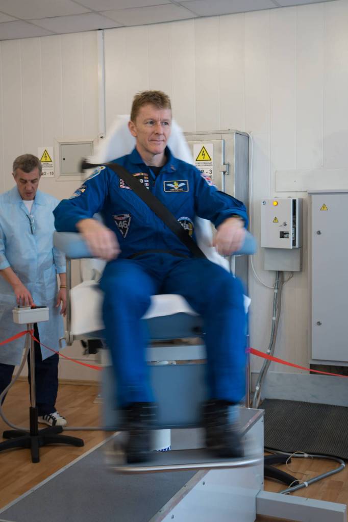 Tim Peake of the European Space Agency