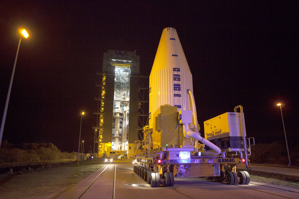MMS Arrives at Launch Pad