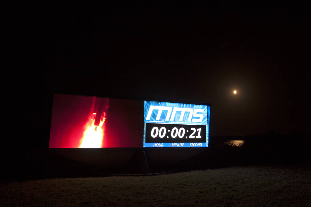 Atlas V Launch Vehicle Takes Flight