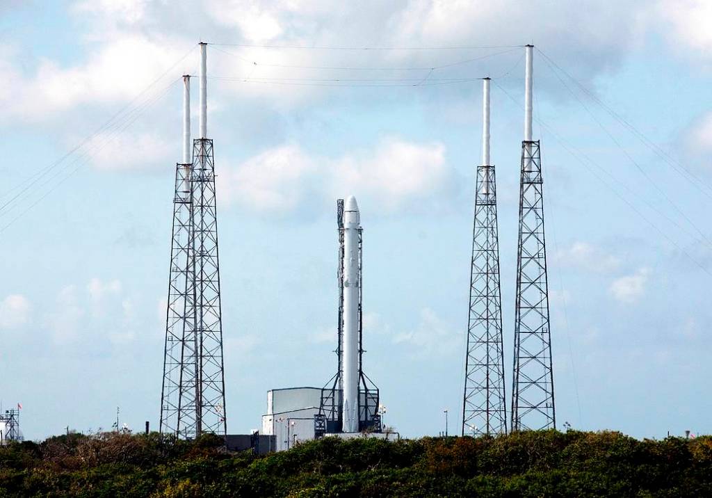 SpaceX Falcon Ready for Launch