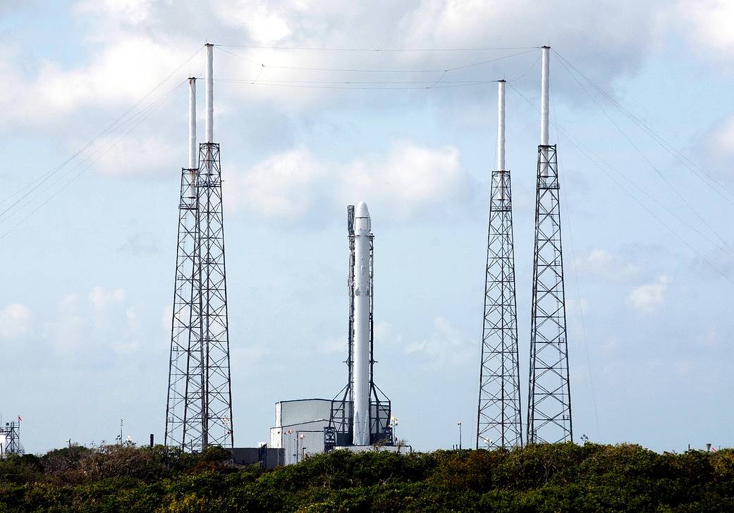 SpaceX Falcon Ready for Launch