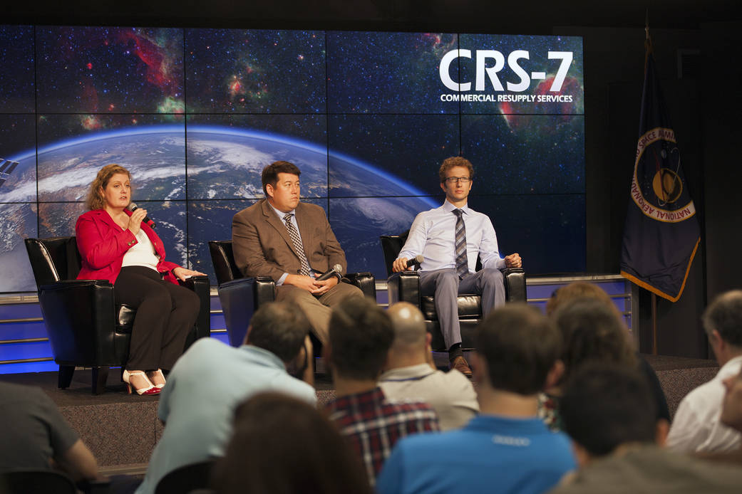 SpaceX CRS-7 ISS Science and Research Briefing