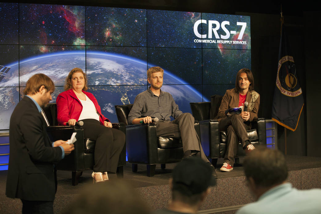 SpaceX CRS-7 ISS Technology Prelaunch Panel