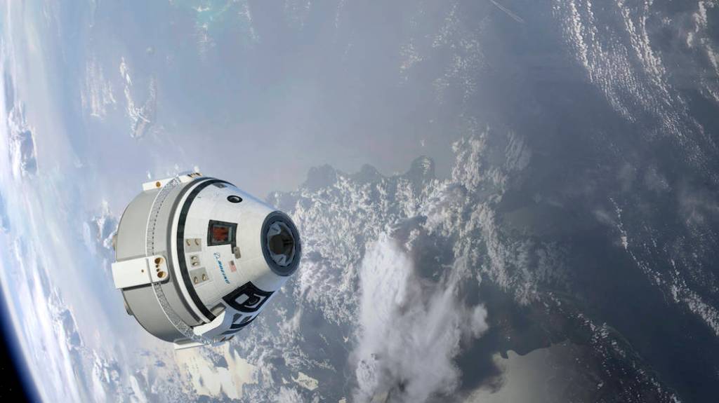Boeing CST-100 Starliner in Space