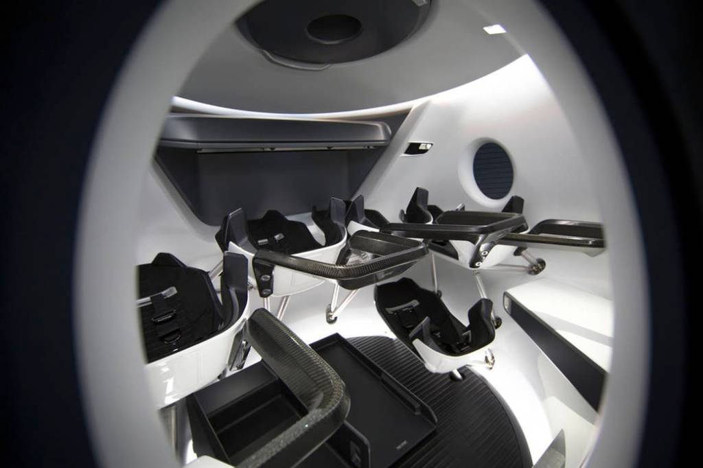 Crew Dragon Interior