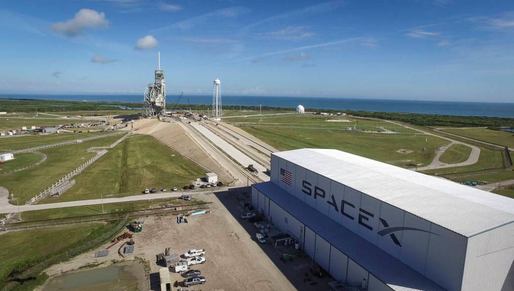 Launch Pad 39A Modifications for SpaceX Launches