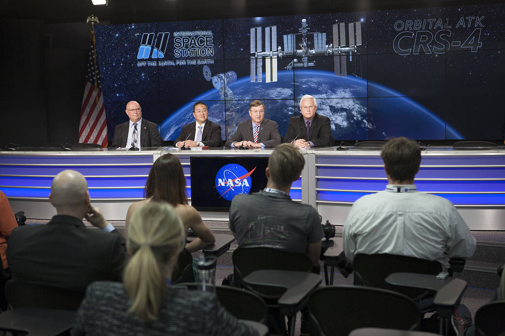 Orbital CRS-4 Post Launch News Conference