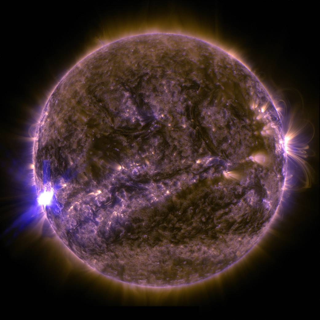 SDO captured this view of an M9.2-class solar flare on March, 7, 2015.