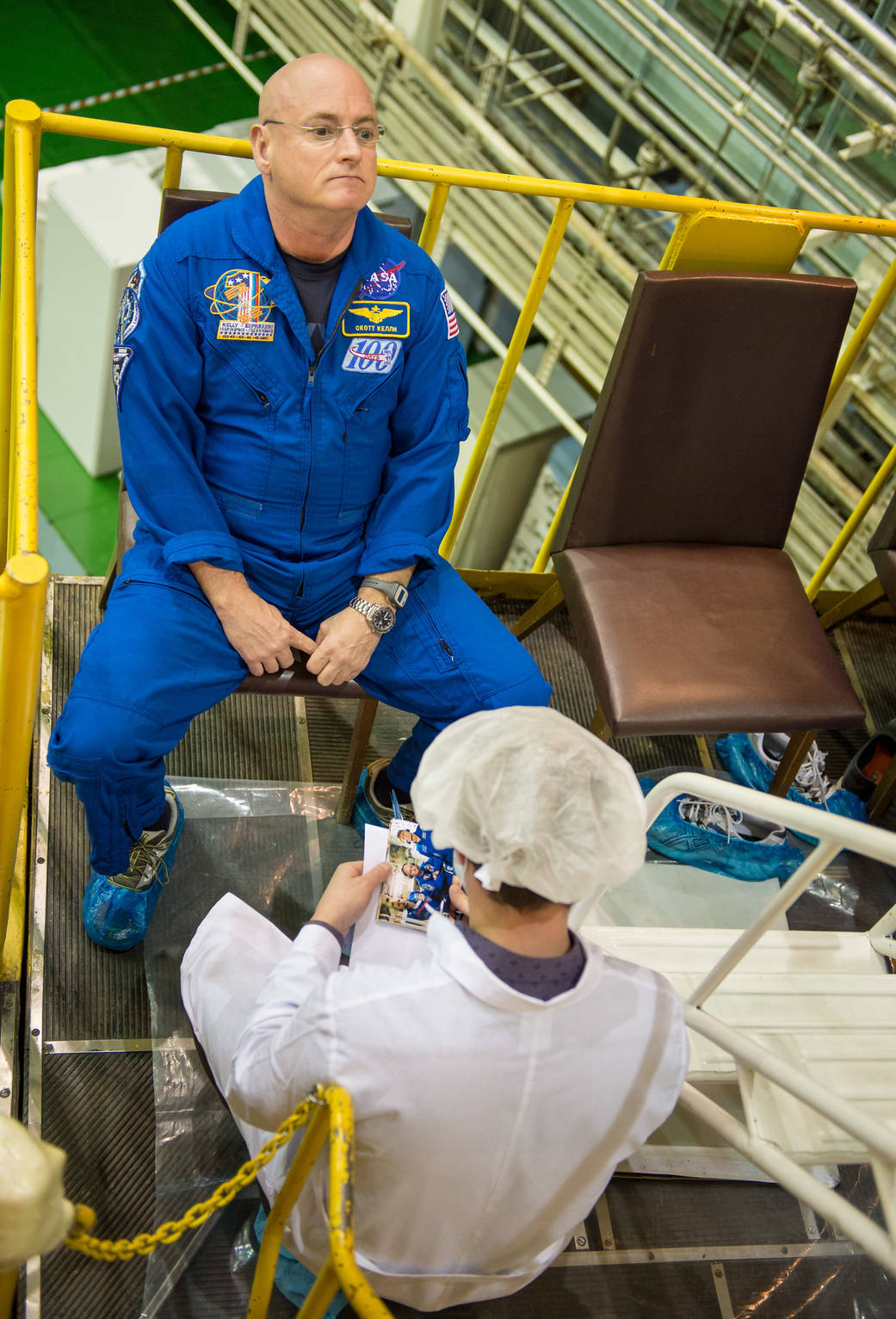 Expedition 43 NASA Astronaut Scott Kelly