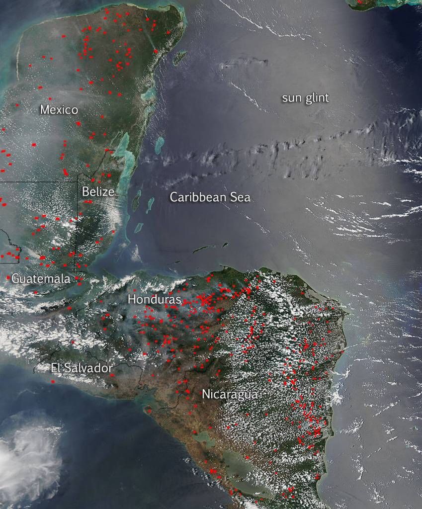 Central America Is On Fire