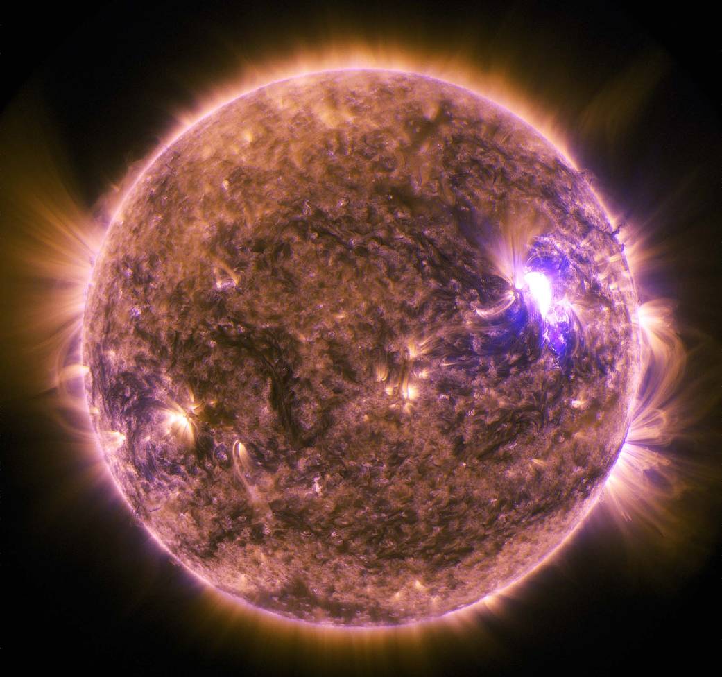 SDO captured this image of an M7.9-class solar flare on June 25, 2015.