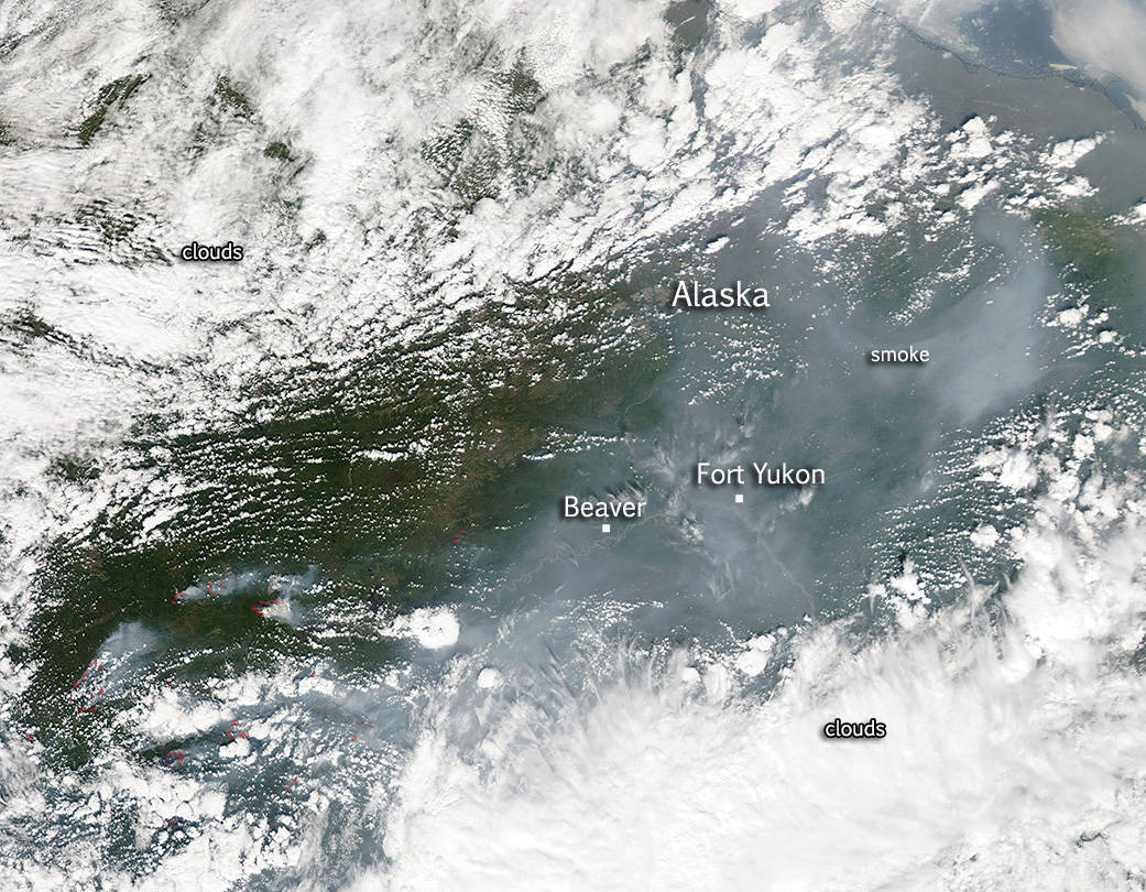 Alaskan wildfires