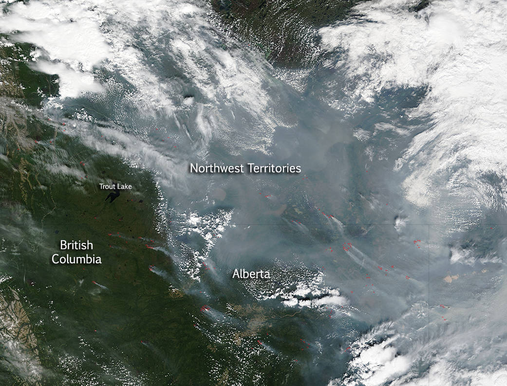 Canadian wildfires