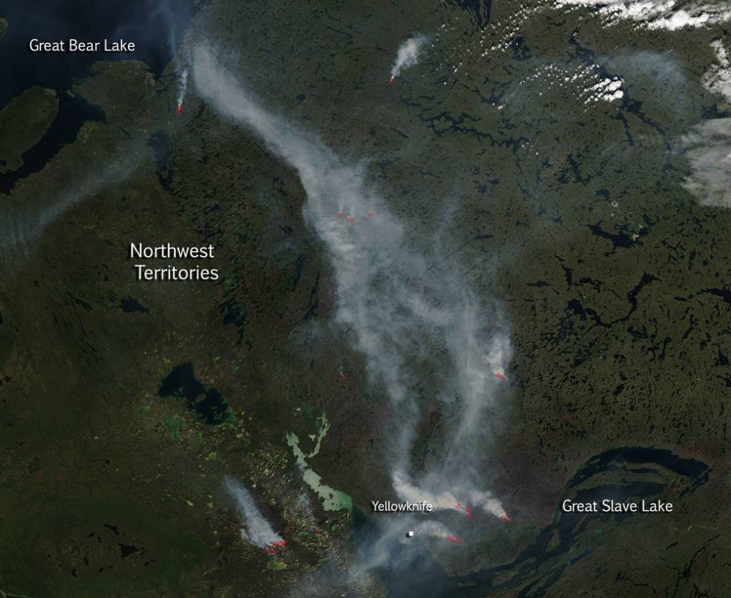 Northwest Territories in Canada Continue on High Alert
