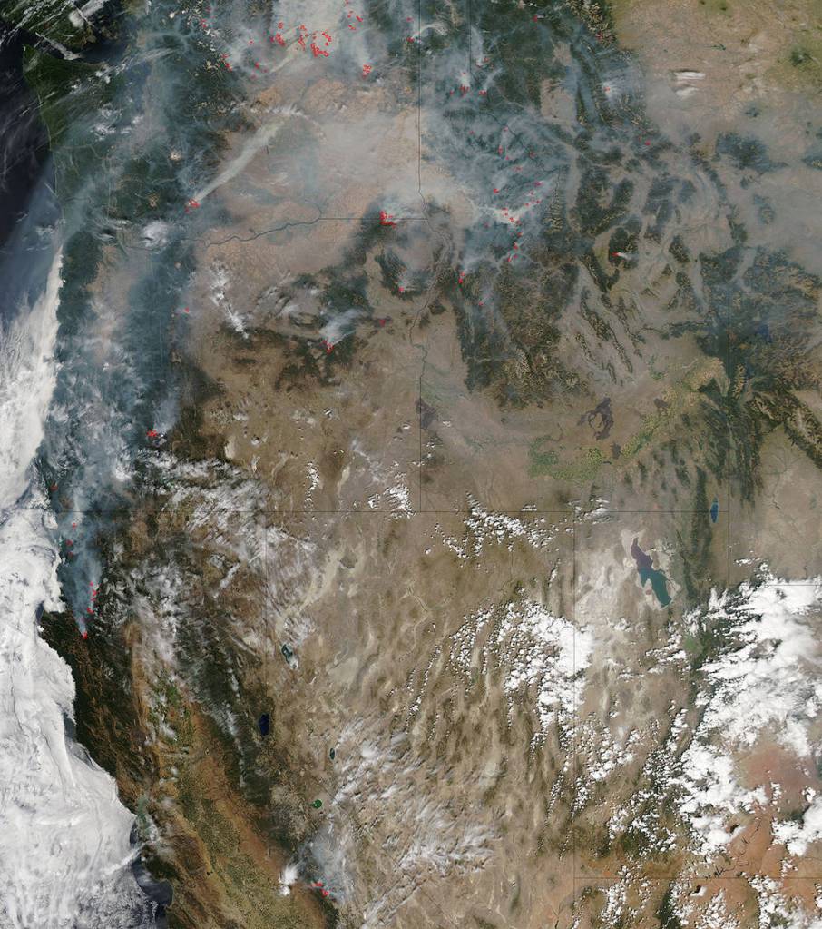 No End in Sight For Western Wildfires