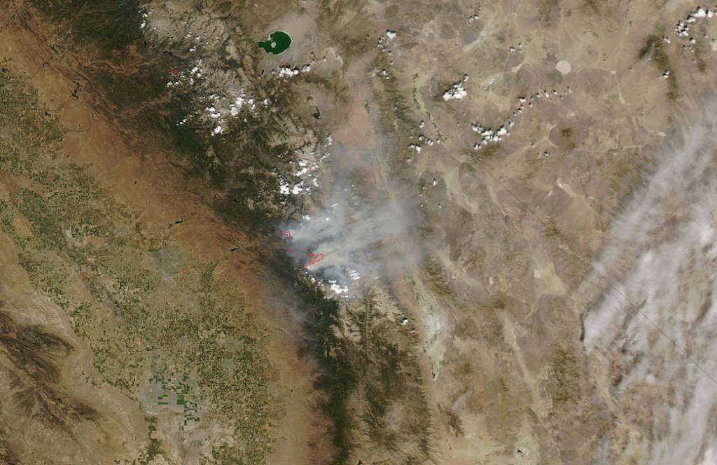 Rough Fire in Southern California