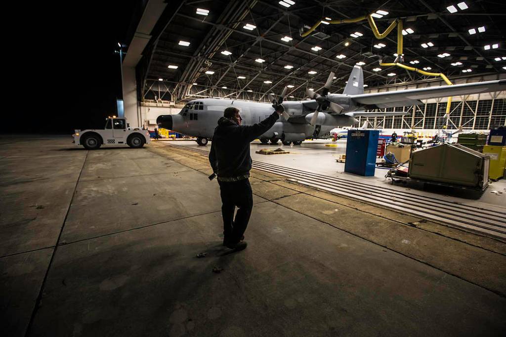 Wallops C-130 departs for Operation IceBridge