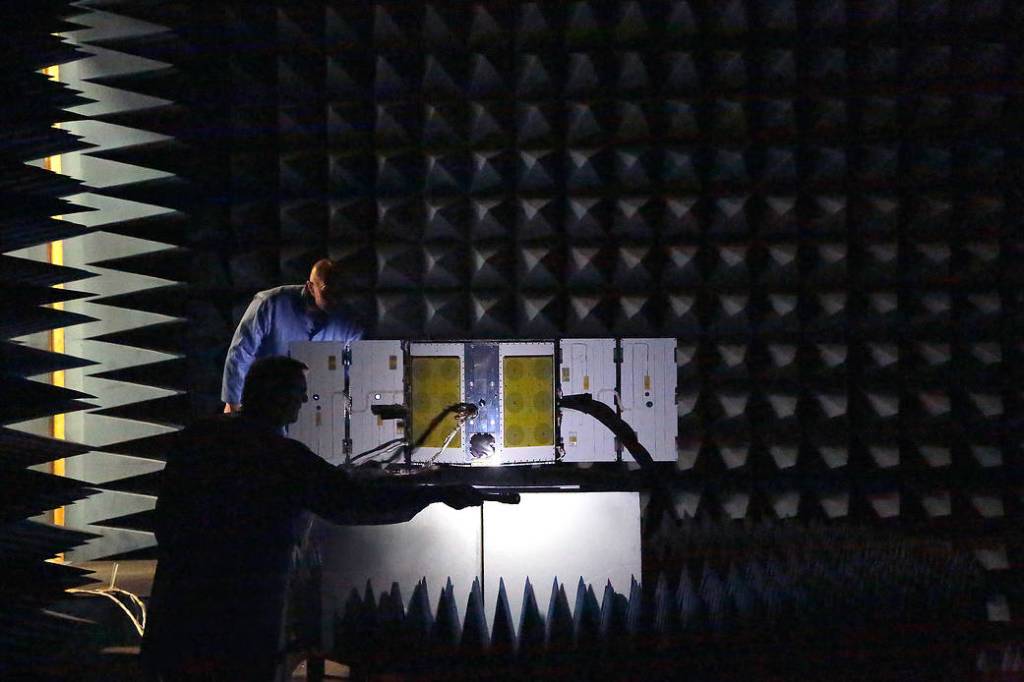 CYGNSS Radio Frequency Anechoic Chamber Testing