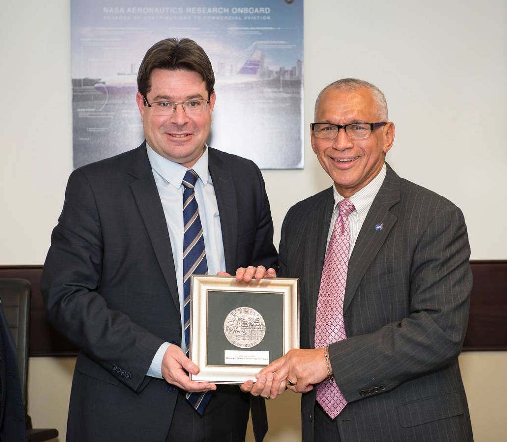 NASA Administrator and Israeli Minister of Science, Technology and Space