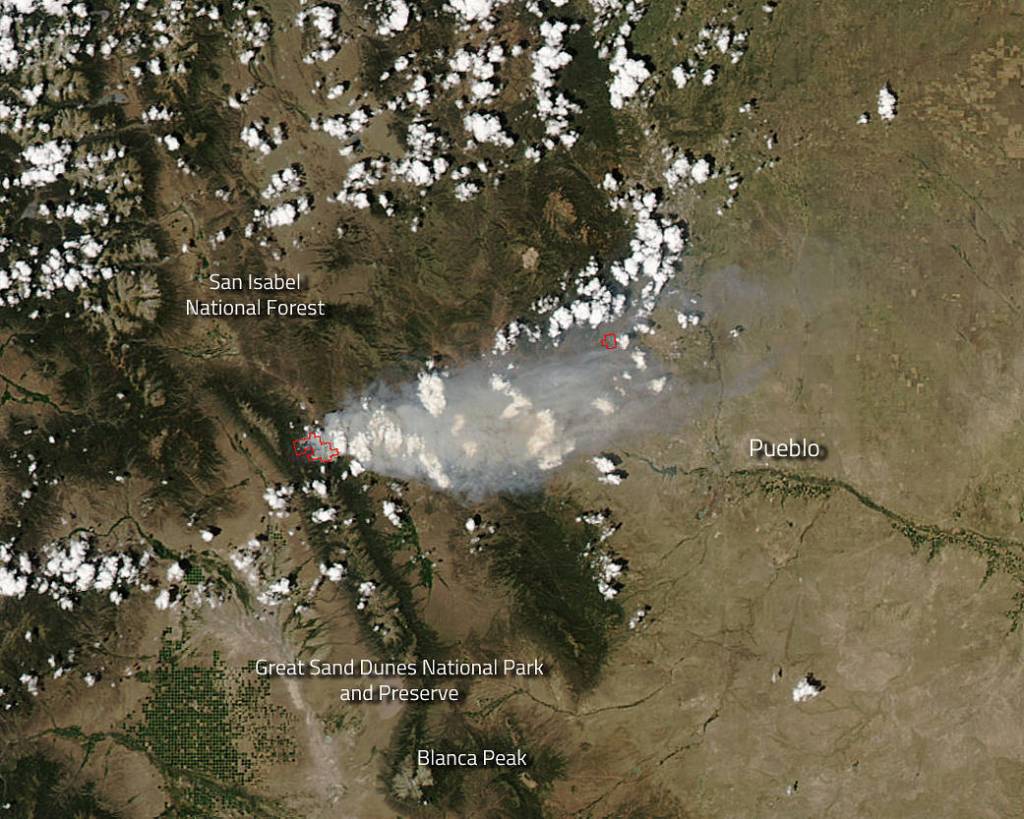 Hayden Pass Fire in Colorado Continues to Grow