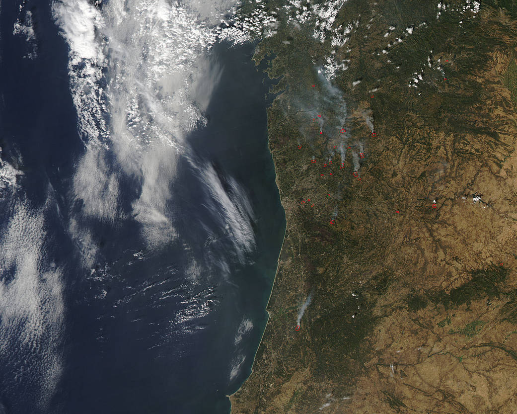 Wildfires in Portugal