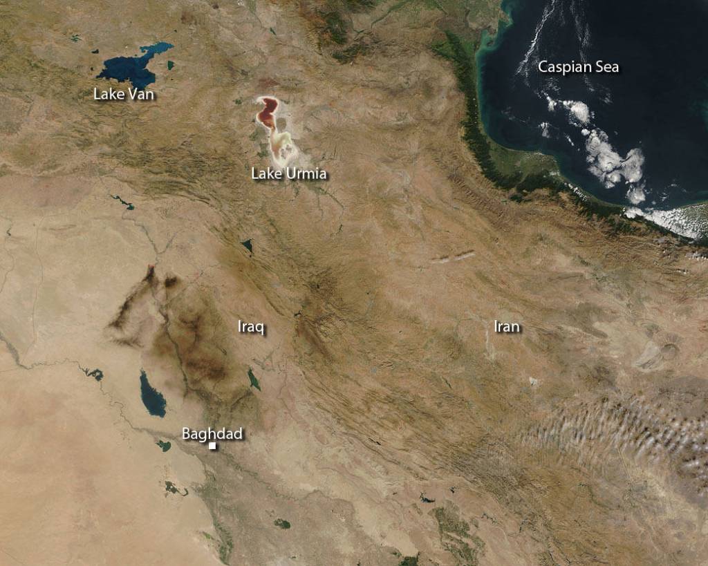 Oil Fires in Iraq