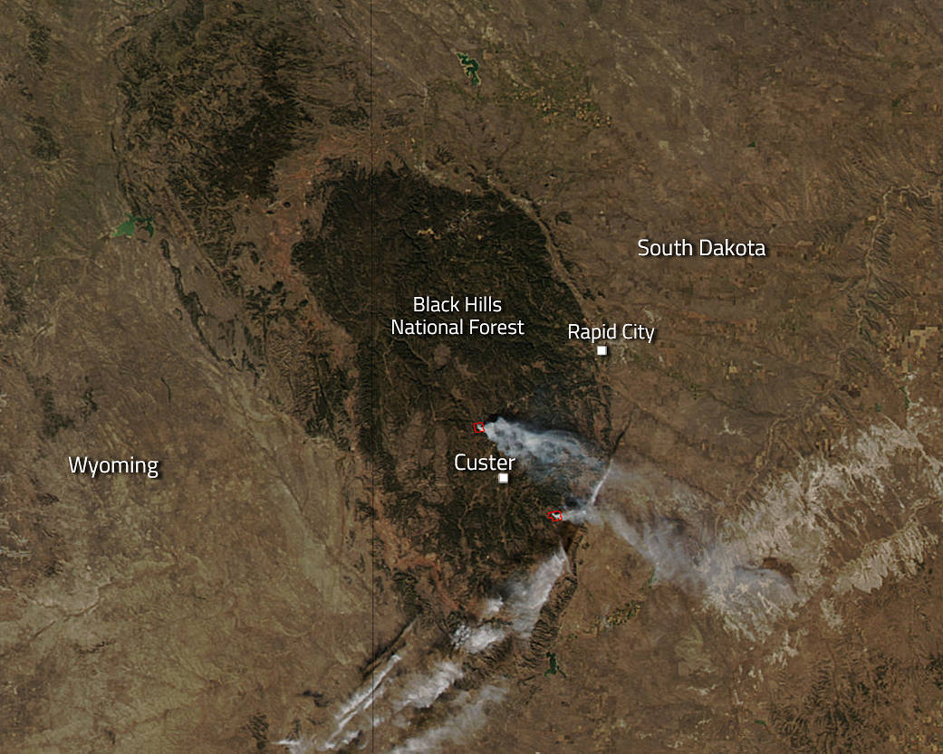 Prescribed burns in South Dakota