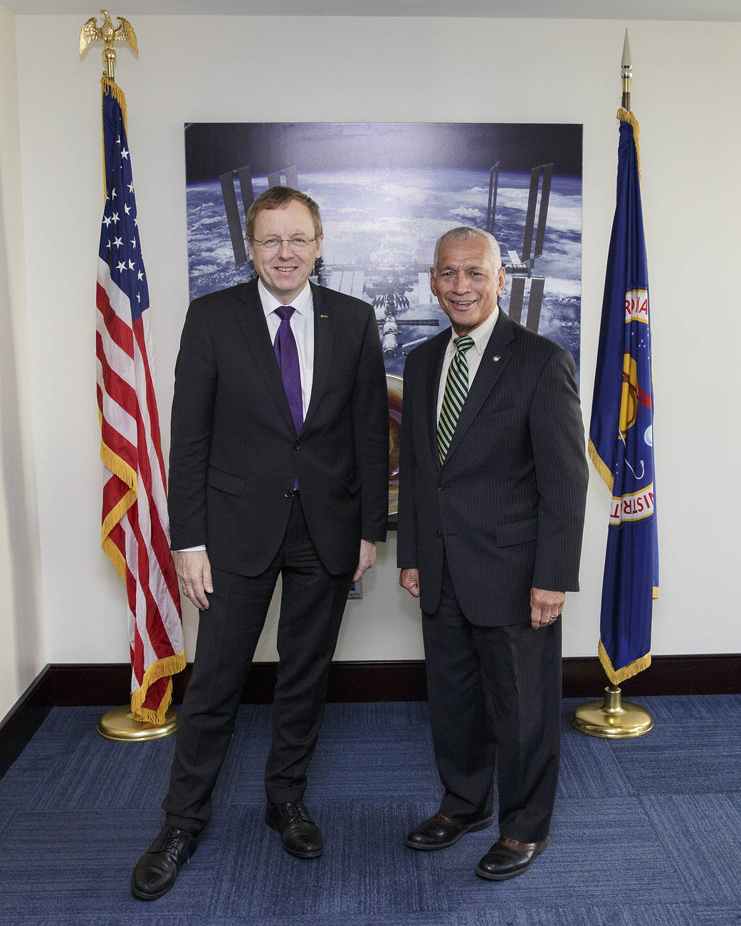 Administrator Bolden Meets With European Space Agency Director General