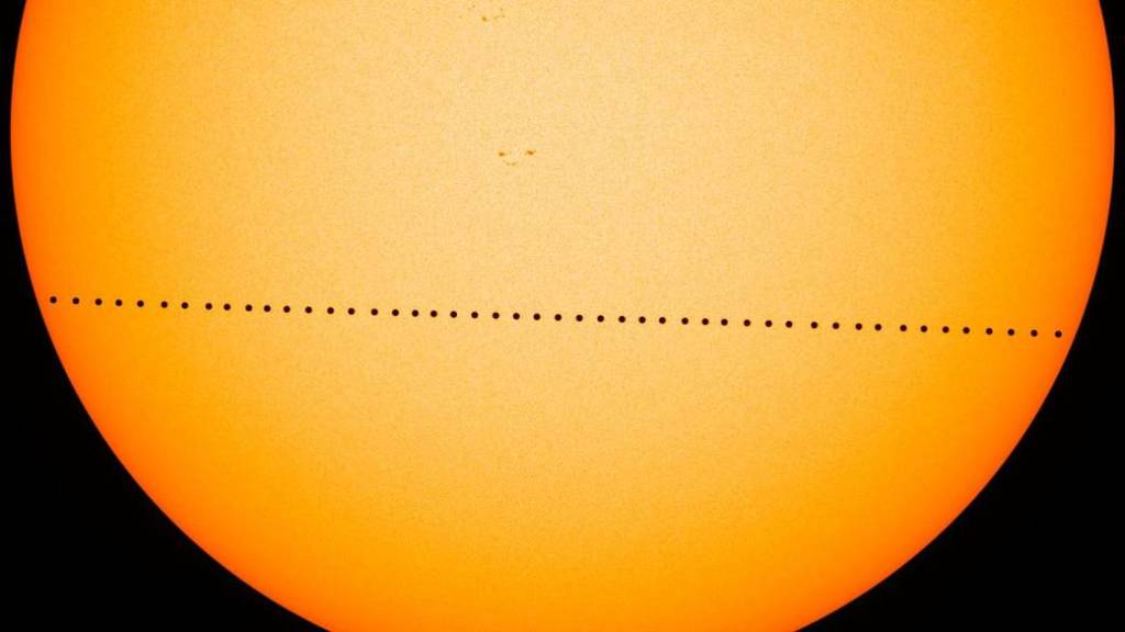 Mercury Transit (Composite Image)