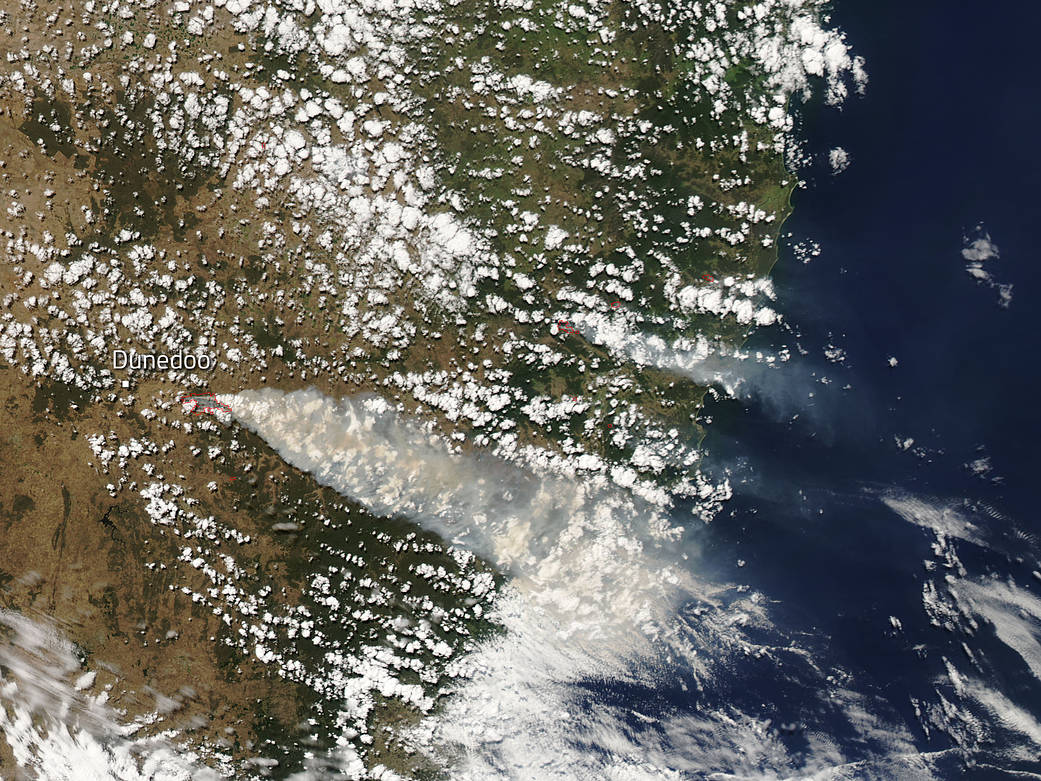 bushfires in New South Wales, Australia