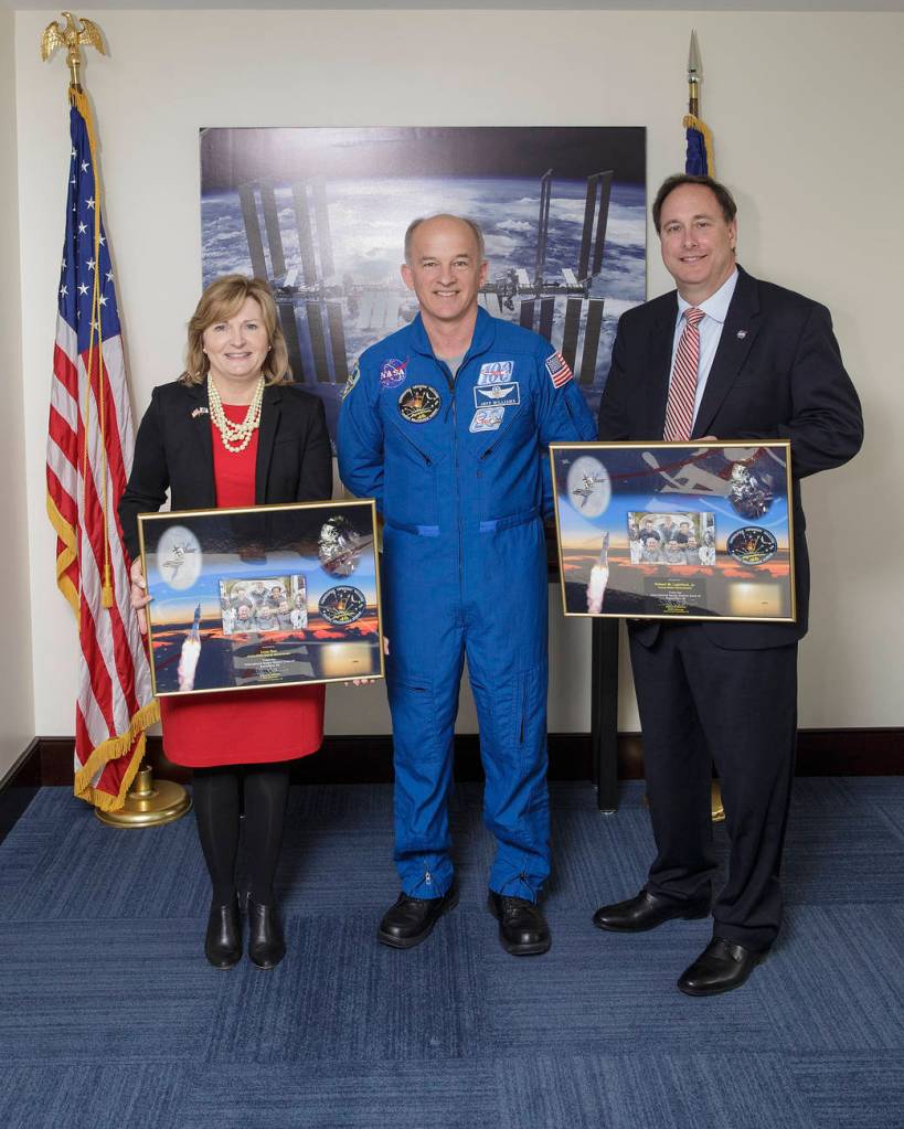 Astronaut Jeff Williams at NASA Headquarters