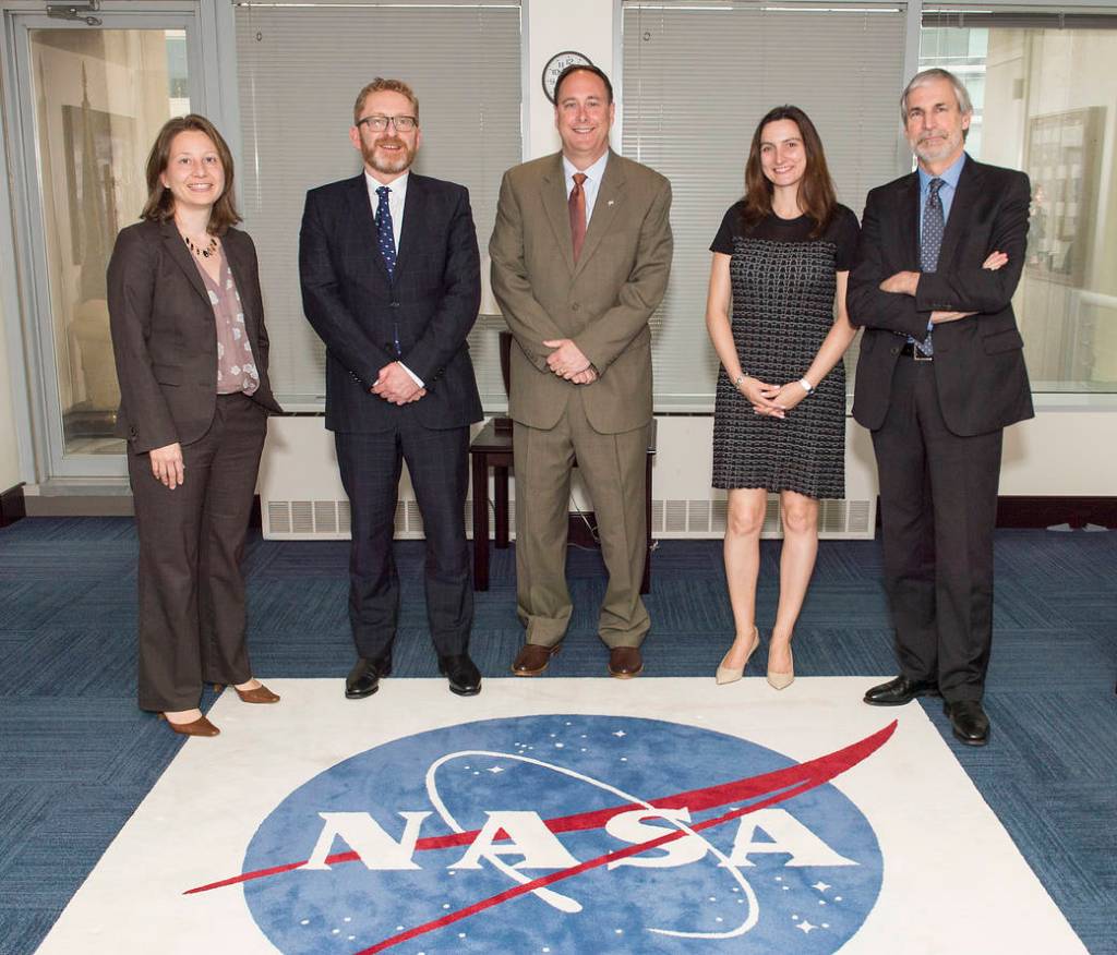Acting Administrator Lightfoot and New Zealand Space Agency Officials