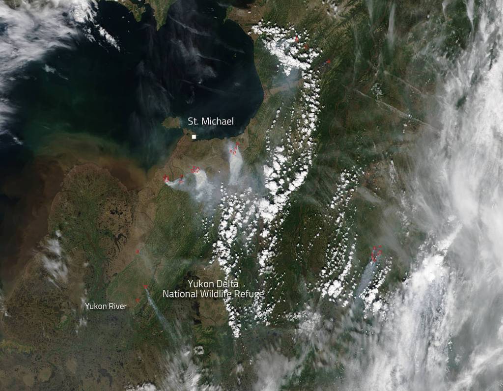 Fires in Southwestern Alaska