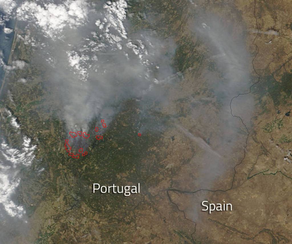 Massive Forest Fire Claims Lives in Portugal