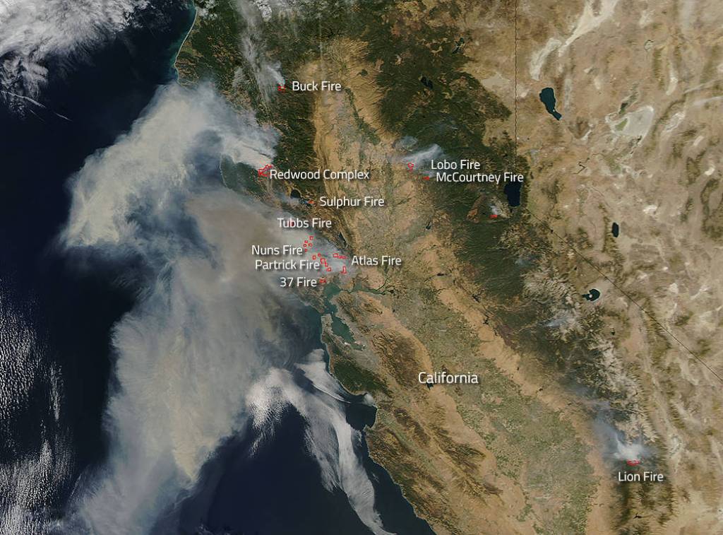 Wildfires Running Amok in California
