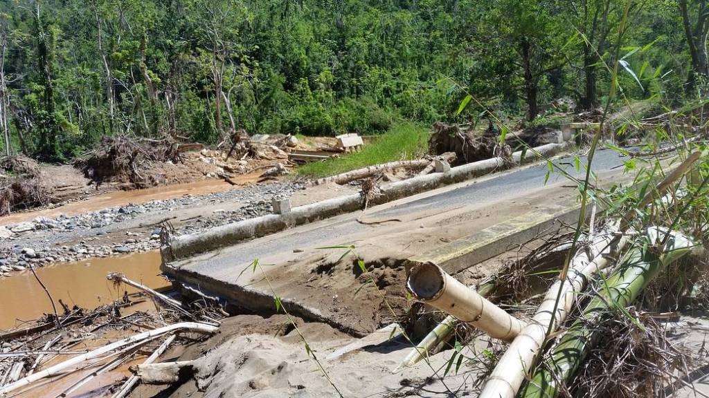 Roads Washed Out