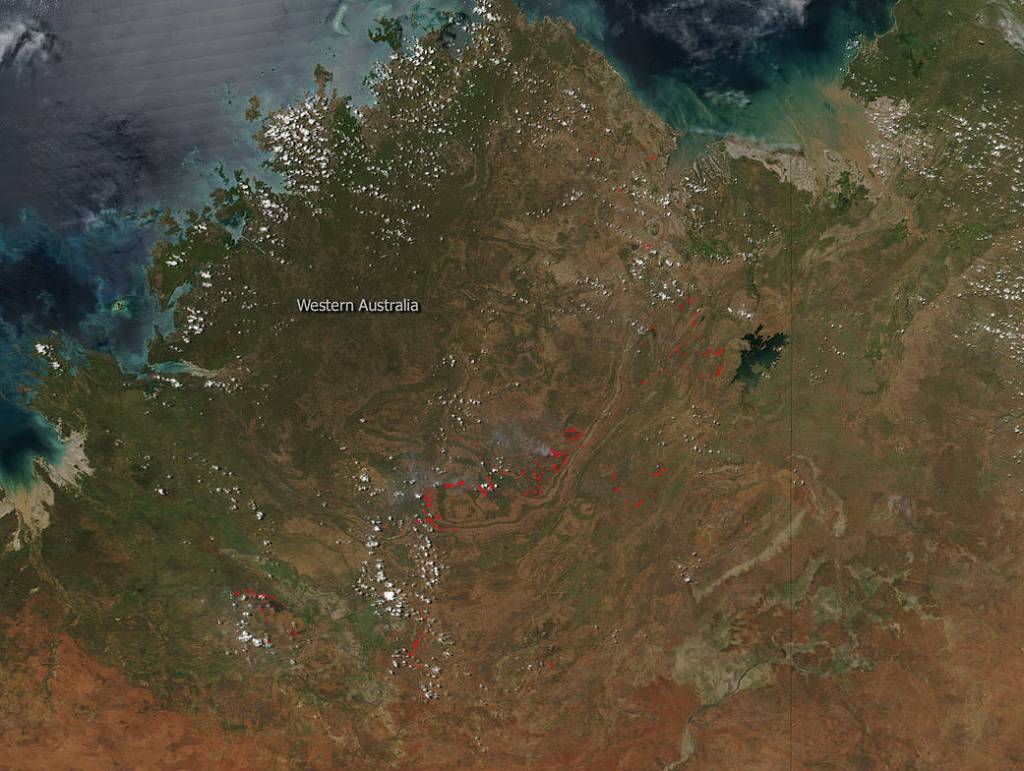 Western Australia Experiencing Bushfire Outbreak